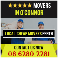 cheap movers o connor